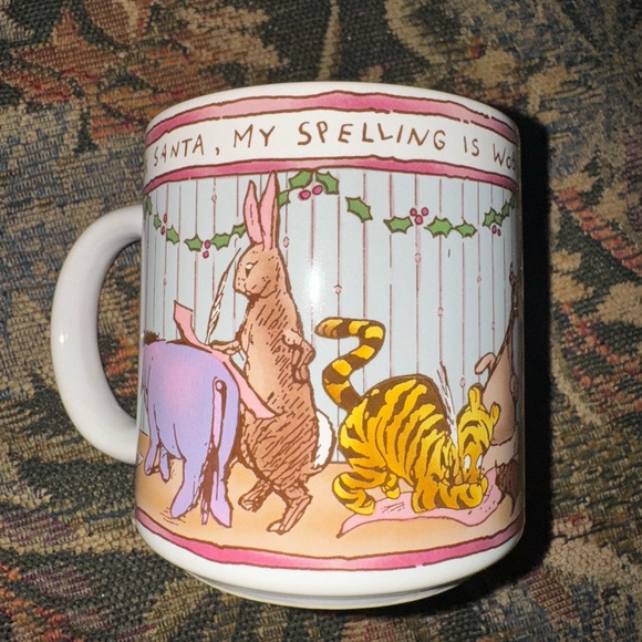 Winnie the Pooh Disney Charpente My Spelling is Wobbly but…. Good Bear Mug - Picture 2 of 10